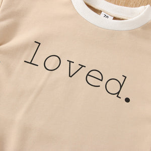 "LOVED" Langarm Body